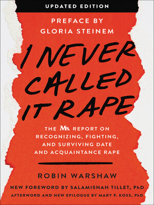 cover image of I Never Called It Rape
